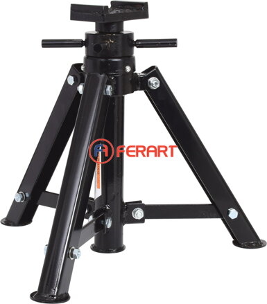 Oceľový kozlík na vreteno, 12t, 456-710mm