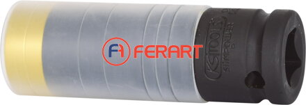 SlimPOWER 1/2" nástrčný orech Impact, 19mm