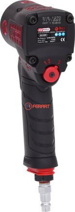 Vysokovýkonný pneumatický príklepový skrutkovač 1/2" mini MONSTER 1390 Nm