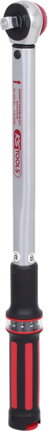 1/2" ERGOTORQUE®precision momentový kľúč 20-200 Nm s rýchlo uzavierateľným otočným gombíkom - prestaviteľnou hlavou račne