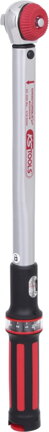 1/2" ERGOTORQUE®precision momentový kľúč 20-200 Nm s rýchlo uzavierateľným otočným gombíkom - prestaviteľnou hlavou račne
