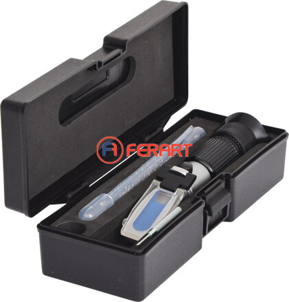 Refraktometer - optický skúšobný prístroj na batériovú kvapalinu, nemrznúcu kvapalinu a prísady AdBlue®