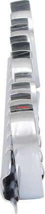 Sada 12-hranných zástrčných plochých kľúčov 3/8", 10-dielna, 10-22 mm
