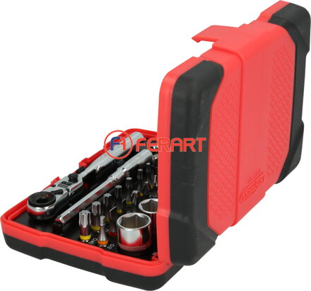1/4" TORSIONpower box nástrčných bitov, 33-dielny