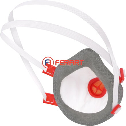 Respirátor proti jemnému prachu FFP3 s ventilom