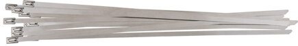 Nerezový káblový viazač s guľovým uzáverom, 4,6x250mm