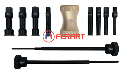 Súprava presných sťahovákov vnútorných ložísk Ø 10 30 mm, 11-dielna