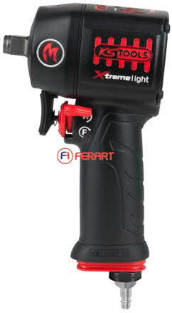 Vysokovýkonný pneumatický príklepový skrutkovač 1/2" mini MONSTER Xtremelight 1390 Nm