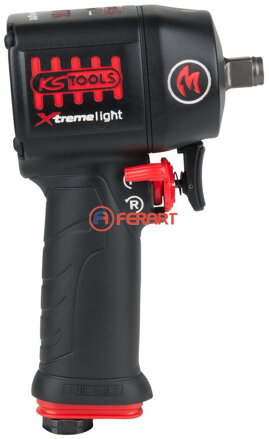 Vysokovýkonný pneumatický príklepový skrutkovač 1/2" mini MONSTER Xtremelight 1390 Nm