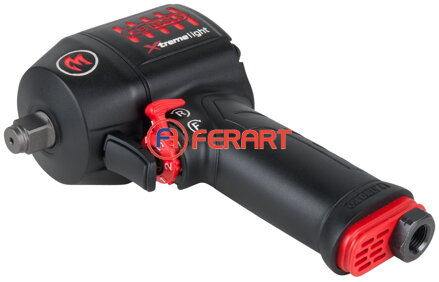 Vysokovýkonný pneumatický príklepový skrutkovač 1/2" mini MONSTER Xtremelight 1390 Nm