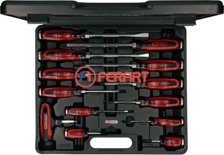 Sada skrutkovačov s úderovou hlavou ERGOTORQUE®max, 13-dielna
