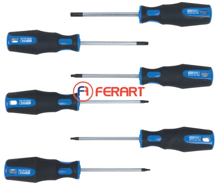 Sada skrutkovačov Torx ERGOTORQUEplus, 6-dielna