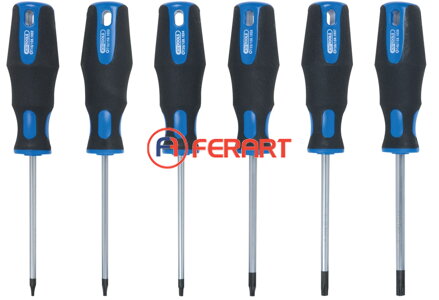 Sada skrutkovačov Torx ERGOTORQUEplus, 6-dielna