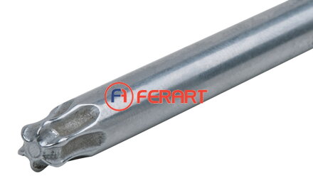 Uhlový čapový kľúč s guľovou hlavou Torx, dlhý, T50