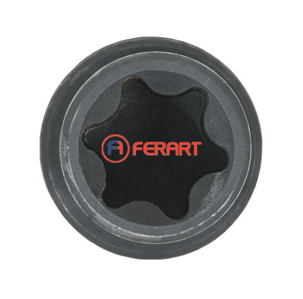 3/4" silový nástrčný orech Torx-E, dlhý, E22