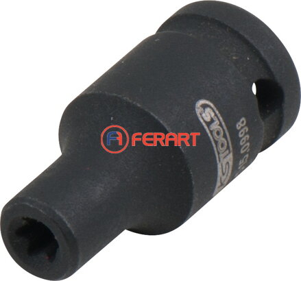 1/4" silový nástrčný orech Torx-E, krátky, E4