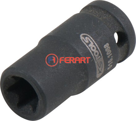 1/4" silový nástrčný orech Torx-E, krátky, E8
