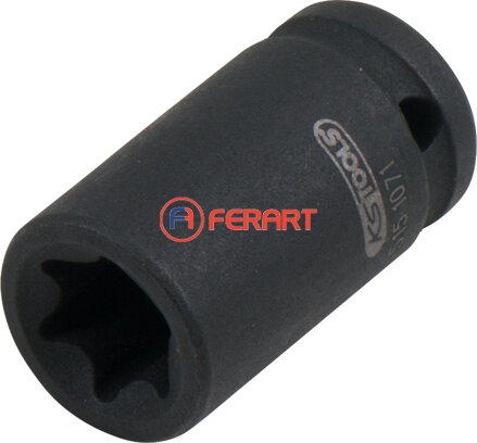 1/4" silový nástrčný orech Torx-E, krátky, E11