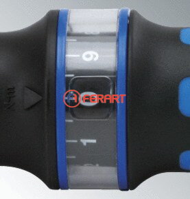 1/4" ERGOTORQUE®precision momentový kľúč s račňou, 1-25Nm
