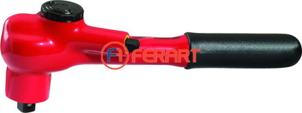 3/8" izolovaná račňa s prepínacou páčkou s blokovacou mechanikou, 32 zubov