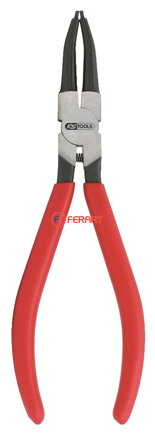 Kliešte na Seegerove poistné krúžky pre vnútorné poistné krúžky, zahnuté, 130mm