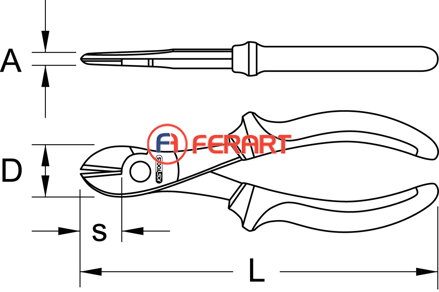 ERGOTORQUE silový odstrihovač,260mm