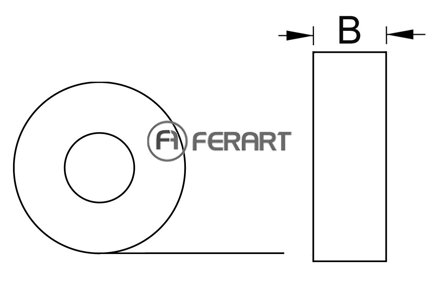 Izolovaná lepiaca páska, červená, 52mm