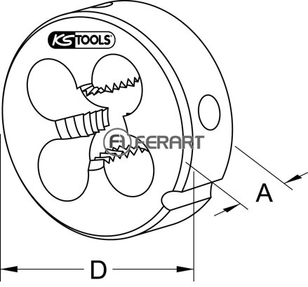 HSS Co závitnica M, M5x0,8