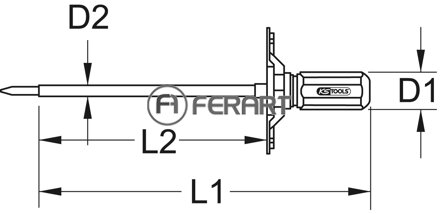 1/4" ESD momentový skrutkovač, 100-500cNm