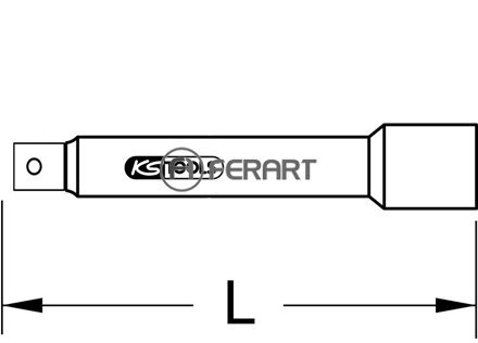 1/2" predĺženie, 50mm