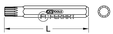 10mm CLASSIC bit XZN, 75mm, M5