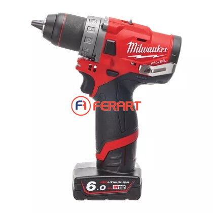 Aku skrutkovač vŕtací, M12 FDD-602X ; MILWAUKEE; 4933459820